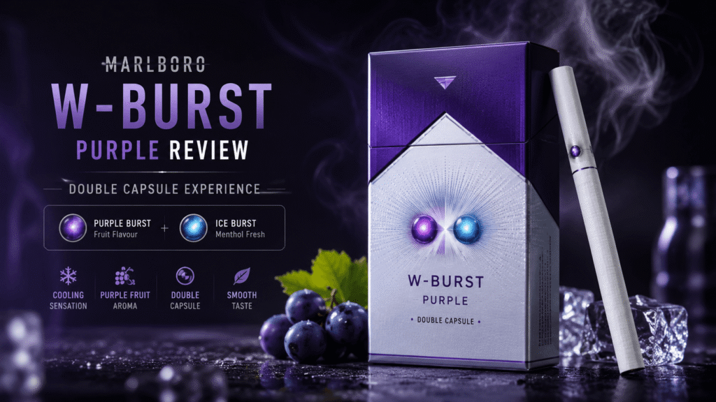 Marlboro W-Burst Purple Review