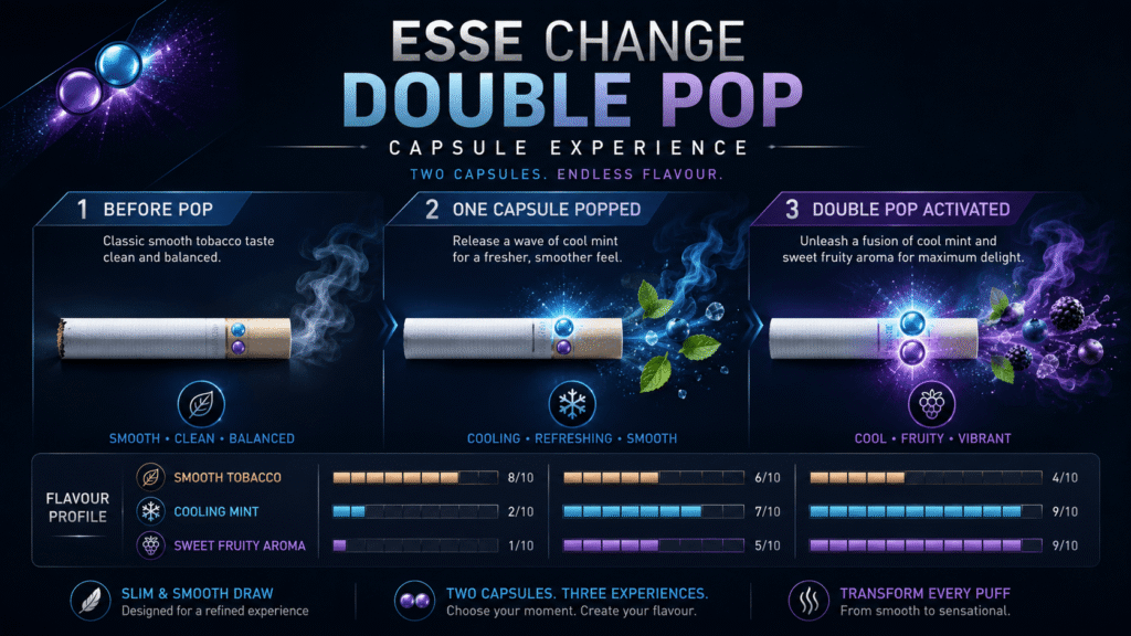 Esse Change Double Pop Capsule Experience