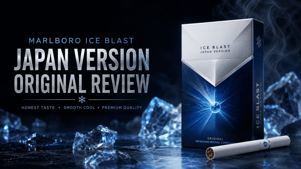 Marlboro Ice Blast Japan Version Original Review