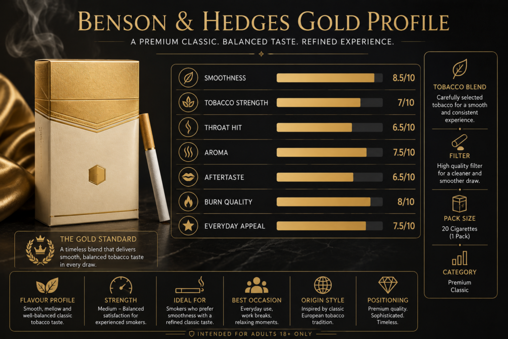 Benson & Hedges Gold Profile
