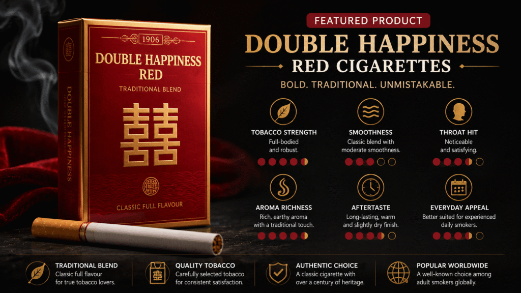 Double Happiness Red cigarettes review