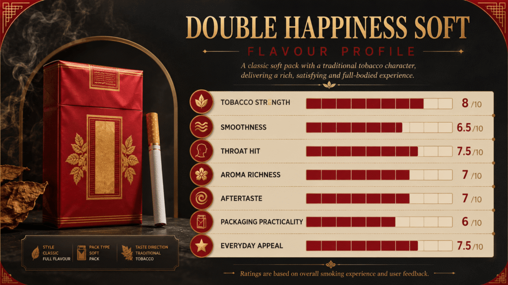 Double Happiness Soft Flavour Profile
